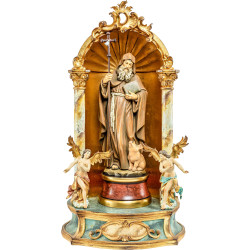 San Antonio Abad - Altar casero barroco